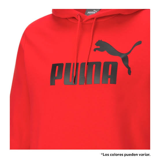 Puma Essentials - Rojo - Sudadera Capucha Hombre