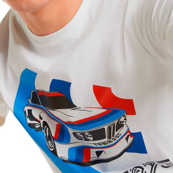 Camiseta BMW M Motorsport Car, caballero . Original BMW