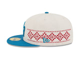 Puerto Rico WBC Latin Embroidery Light Beige 59FIFTY