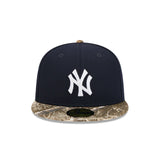 Gorra New York Yankees MLB Camo Real Tree 59FIFTY Cerrada