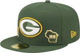 Gorra New Era Green Bay Packers 59FIFTY