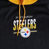 Sudadera para hombre Pittsburgh Steelers New Era negro 2023 NFL Training Camp