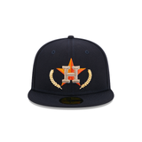 Gorra New Era Houston Astros MLB Gold Leaf 59FIFTY