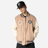 Chamarra Varsity Brooklyn Nets NBA Heritage Classics