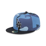 Gorra Los Angeles Dodgers MLB Color Camo 59FIFTY Cerrada