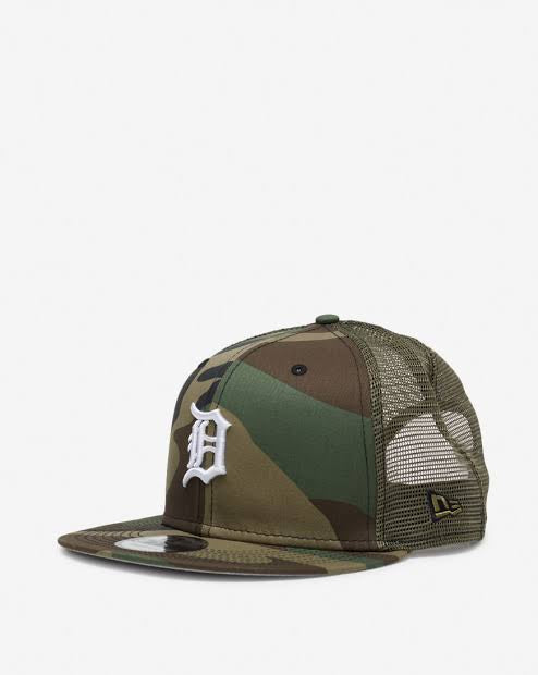 Detroit Tigers Camo Trucker