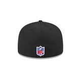 Gorra New York Giants NFL Sideline Black 2024 59FIFTY Cerrada