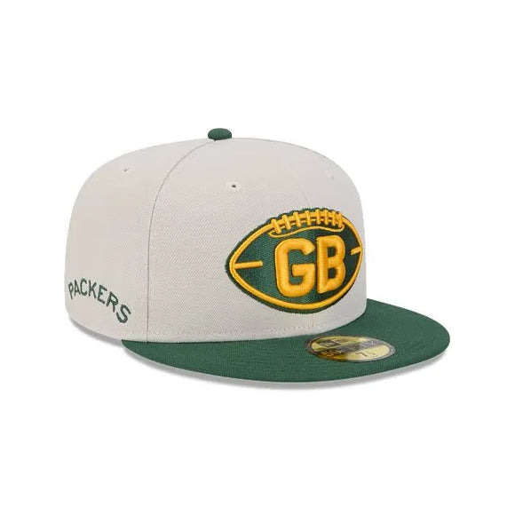 Gorra de Green Bay Packers NFL Sideline Historic 2024 59FIFTY Cerrada