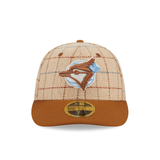 Toronto Blue Jays MLB Herringbone Check 59FIFTY LP Cerrada