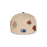 Los Angeles Dodgers MLB Poinsettia 59FIFTY Cerrada