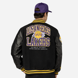 Chamarra Varsity Los Angeles Lakers NBA Team Script