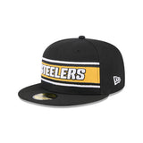 Gorra Pittsburgh Steelers NFL Sideline Black 2024 59FIFTY Cerrada
