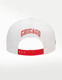 Gorra New Era 9 Fifty Chicago Bulls White