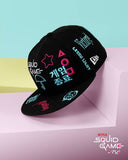 Gorra New Era Squid Game Juegos del Calamar 59FIFTY