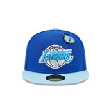 Gorra New Era 59fifty Los Angeles Lakers The Elements Blue