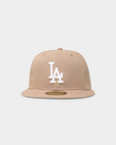 Gorra New Era Los Angeles Dodgers "Camel White" 59FIFTY