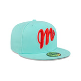 Diablos Rojos del México Menta LMB Game Cap 59FIFTY Cerrada