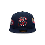 Gorra Chicago White Sox MLB Cooperstown All Over 59FIFTY Cerrada