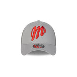 GORRA NEW ERA CAP DIABLOS ROJOS DEL MéXICO LMB CORE 9FORTY AF TRUCKER SNAPBACK GRIS