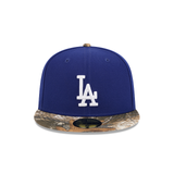 Gorra Los Angeles Dodgers MLB Camo Real Tree 59FIFTY Cerrada