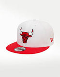 Gorra New Era 9 Fifty Chicago Bulls White