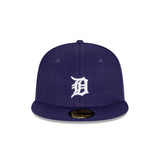 Detroit Tigers MLB Royal Purple 59FIFTY Cerrada