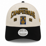 New Era 9FORTY ADJUSTABLE Gorra Tigres Femenil Campeonas 2025 WOMEN