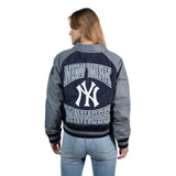 Chamarra New York Yankees MLB Throwback para Mujer