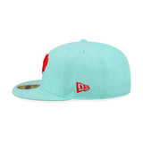Diablos Rojos del México Menta LMB Game Cap 59FIFTY Cerrada