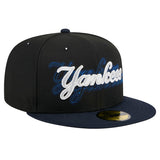 Gorra New era New York Yankees Black Shadow Stitch 59FIFTY