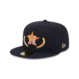 Gorra New Era Houston Astros MLB Gold Leaf 59FIFTY