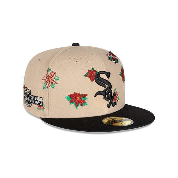 Chicago White Sox MLB Poinsettia 59FIFTY Cerrada