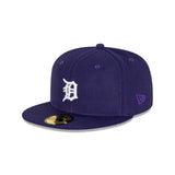 Detroit Tigers MLB Royal Purple 59FIFTY Cerrada