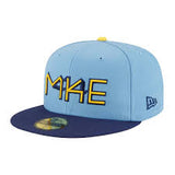 Gorra New Era 59fifty Milwaukee Brewers