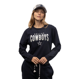 Playera Manga Larga Dallas Cowboys NFL Active para Mujer