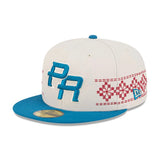 Puerto Rico WBC Latin Embroidery Light Beige 59FIFTY