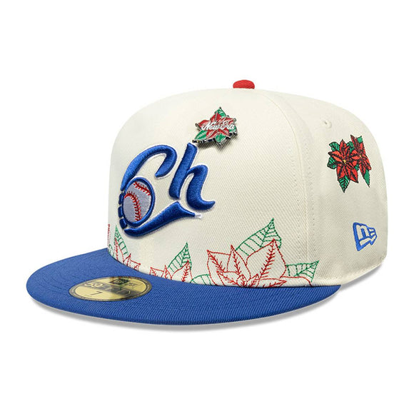 Gorra New Era Charros de Jalisco LAMP Nochebuena 59FIFTY Cerrada