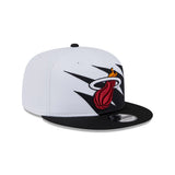 GORRA NEW ERA CAP MIAMI HEAT NBA JAGGED 9FIFTY SNAPBACK