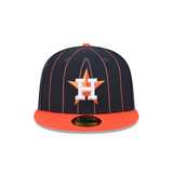 Houston Astros MLB Throwback 59FIFTY Cerrada Pinstripe