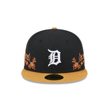 Gorra Detroit Tigers MLB Floral Vine 59FIFTY Cerrada