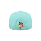 Diablos Rojos del México Menta LMB Game Cap 59FIFTY Cerrada