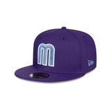 Gorra New Era México M 59FIFTY Cerrada Morada