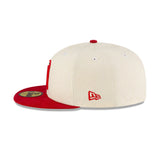Gorra New Era México M Corduroy 59FIFTY Cerrada Roja