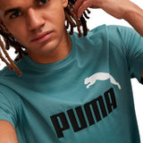 Playera Puma Ess Col Logo Tee caballero.