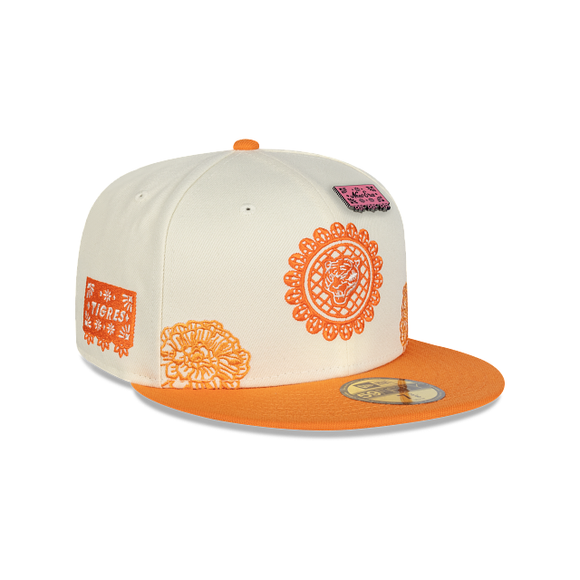 TIGRES DE LA UANL DÍA DE MUERTOS 59FIFTY CERRADA