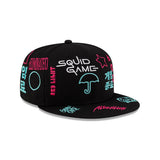Gorra New Era Squid Game Juegos del Calamar 59FIFTY