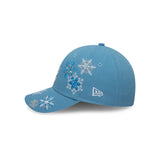 Los Angeles Dodgers Snowfall MLB Christmas Collection 9FORTY
