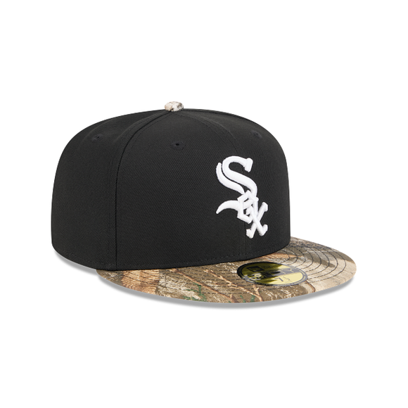 Gorra Chicago White Sox MLB Camo Real Tree 59FIFTY Cerrada