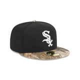 Gorra Chicago White Sox MLB Camo Real Tree 59FIFTY Cerrada