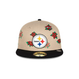 Gorra New Era Pittsburgh Steelers NFL Poinsettia 59FIFTY